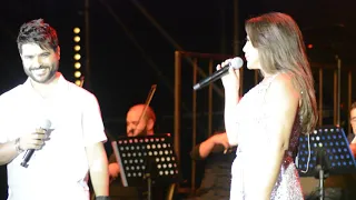 Elissa & Nassief zaytoun 3a bali habibi - اليسا وناصيف زيتون عبالي حبيبي اعياد بيروت