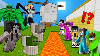 Best of Minecraft - SURROUNDED BY EVIL MONSTERS (PART 3) | TAGALOG | OMOCRAFT