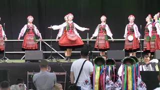 Zespół Gorytsvit z Ukrainy. XI VISTULA FOLK FESTIVAL 2023 PŁOCK. Podolszyce Park Północny. 2