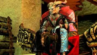 Dragon Age 2: Hawke has earned Arishok's respect