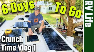 YouTuber Conflict, RV Solar Panels Install, Travel Prep Vlog 1