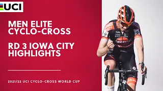 Round 3 - Men Elite Highlights | 2021/22 UCI CX World Cup - Iowa City