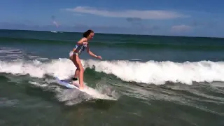 Gracey Girl 11 year old surfer