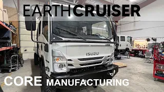 EarthCruiser CORE 4x4 vehicle manufacturing and testing process