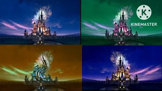 Walt Disney pictures logo quadparison 1