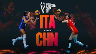 🇮🇹 ITA vs. 🇨🇳 CHN - Highlights  Quarter Finals| Women's World Championship 2022