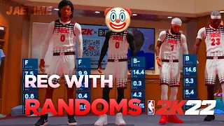 Playing With Rec Randoms on 2k22 is Depressing *SELL COMPILATION*