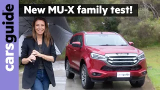 Isuzu MU-X 2022 review: Family test in top-spec LS-T 4WD - Ford Everest and Toyota Fortuner rival!