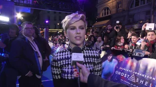 Ghost In The Shell Paris Premiere Interview - Scarlett Johansson