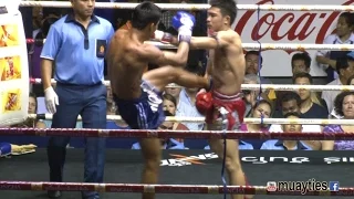 Muay Thai Fight - Prajanchai vs Chorfah, Rajadamnern Stadium Bangkok - 30th March 2015