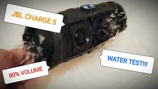 WATER TEST - JBL CHARGE 5 ND!!!!