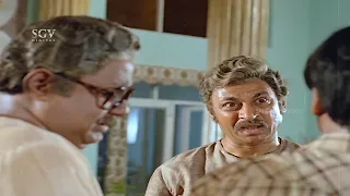 Dr.Rajkumar Came Across Truth Behind Father Fear for Cat Eye | Best Scenes From Kannada Movies