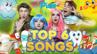 Top 6 songs | Pixie Kids Songs