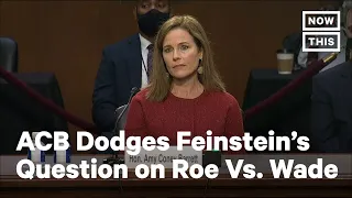 Amy Coney Barrett Dodges Question About Roe v. Wade | NowThis