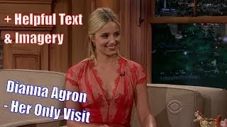 Dianna Agron - I've Laughed More On This Show, Than Any Other - Her Only Appearance [+Texm