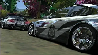 Bmw M3 Gtr Got New Vinyls from Cross and from Blacklist
