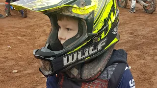 1st Place Overall - 7 Year old MX kid - SAVAGE MODE