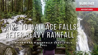 Day Hike to Wallace Falls After Heavy Rainfall