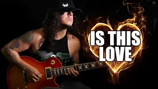 Whitesnake - Is This Love Guitar Solo cover 2019 (HD)