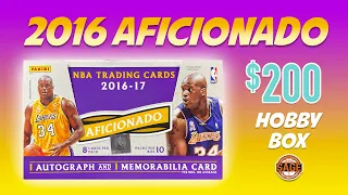 2016-17 Aficionado Basketball Hobby Box 🔥 Hunting for Top Rookies + Power Surge Kobe Bryant!