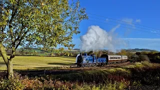 A Caledonian Reunion - 828 & 419 on the Bo'ness & Kinneil Railway