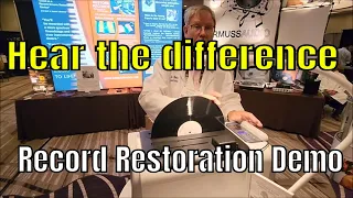 Record Cleaning Demo - Kirmuss and Voss Audio room from The Home Entertainment Show 2022