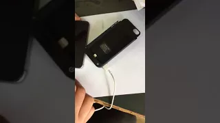 Барахло с Китая - Аккумулятор Чехол для iPhone SE 5 5S 5C