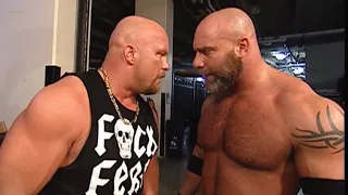 Goldberg Apologises To Stone Cold RAW 9th February 2004