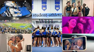 week in my life as a student-athlete @UCLA  │ gymnast ed.  │ game day, gear day, first official prac