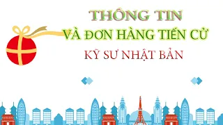 #10 Kỹ sư Nhật Bản -Thông tin và đơn hàng tiến cử kỹ sư Nhật Bản