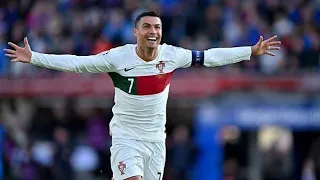 Last night Portugal vs Italy 1-0 | Ronaldo Goals | Euro 2024 qualifiers highlights & goals