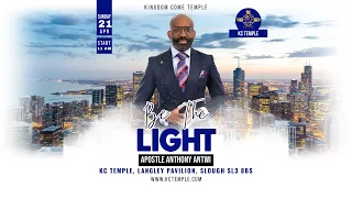 BE THE LIGHT || APOSTLE TONY ANTWI || SUNDAY 21.04.24