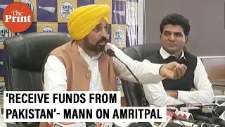 ‘Some people receive funds from Pakistan’ : Punjab Chief Minister Bhagwant Mann on Amritpal Singh