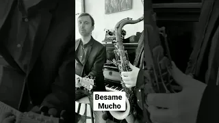 Besame mucho #кавер #саксофон #дуэт