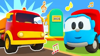 Sing with Leo! The Petrol Tank song for kids & more songs and rhymes about street vehicles for kids.