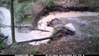 Time Lapse Video of Flood in Little Mac Ravine