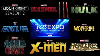 HUGE MARVEL STUDIOS D23 REVEALS! New Phase 6 Films and Casting Rumors D23 Preview
