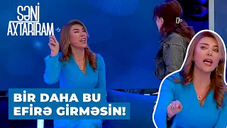 Səni Axtarıram | Aparıcı və Gülxanım arasında mübahisə | Buradan çıxırsansa girə bilməyəcəksən