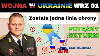 01 WRZ: EFEKT DOMINO! Rosyjska OBRONA ZŁAMANA | Wojna w Ukrainie Wyjaśniona