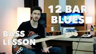 How To Play 12 Bar Blues On Bass | Shuffle Blues Bass Lesson