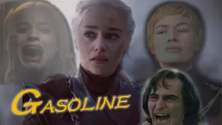 "Gasoline" MV  - Harley Quinn, Joker, Dany and Cersei  (DCU & GoT Tribute)