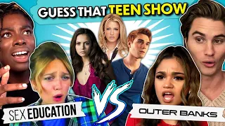 Outer Banks & Sex Education Casts Play Guess That Teen Show | React