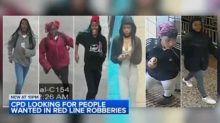 CPD searching for suspects wanted in robberies on CTA Red Line