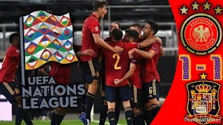 Germany 1-1 Spain | Ger vs Spain Uefa Nations League | All Goals and Highlights | Ideas Only