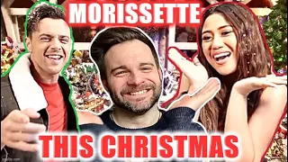 Reacting to MORISSETTE & BEN ADAMS - THIS IS CHRISTMAS Official Music Video! 😍🎄