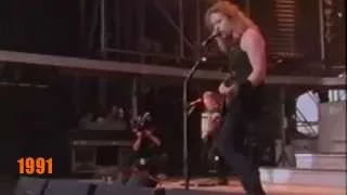 Metallica Enter Sandman James Hetfield Vocal Change 1991-2015