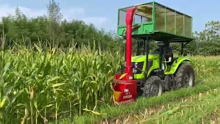 You may need one like this. Boslead Silage harvester machine