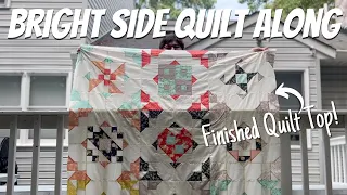 How to Finish the Bright Side Quilt | @FatQuarterShopTX Quilt Along