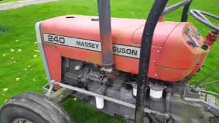 Excellent condition Used Massey Ferguson MF 240 Tractor for sale