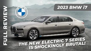 2023 BMW i7 The New Electric 7 Series Is Shockingly Brutal